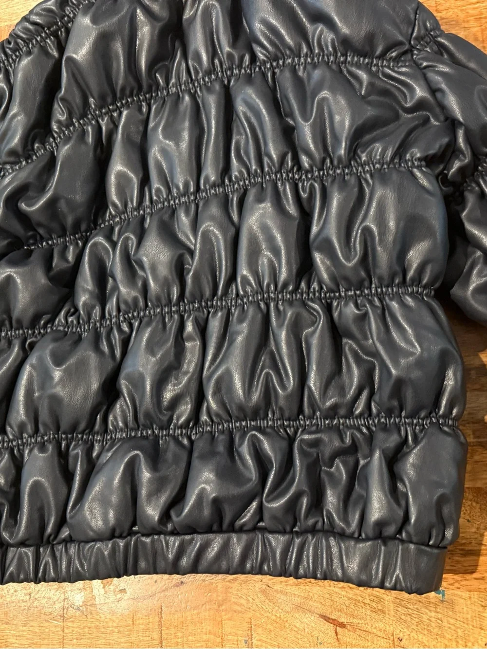 Scoop Kids Black Puffer Full Zip Jacket Size Large 10/12